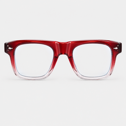 Occhiali luce blu Ettore Lenzi Orta Bordeaux – vista frontale